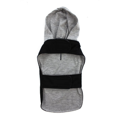 Celestial Wolf Graphic Print Hoodie for Dogs bottom side