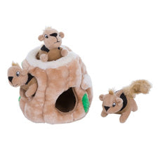Hide-a-Squirrel Puzzle Dog Toy