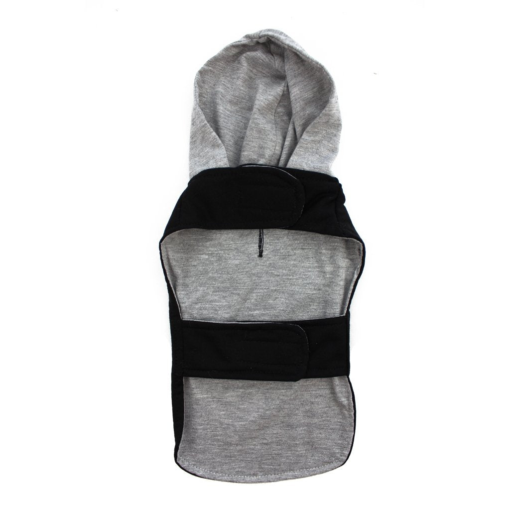 Celestial Wolf Graphic Print Hoodie for Dogs bottom side