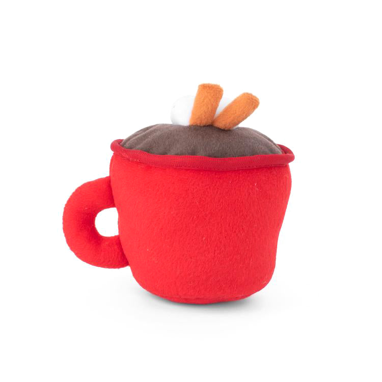 Holiday Cocoa & Marshmallows Dog Toy