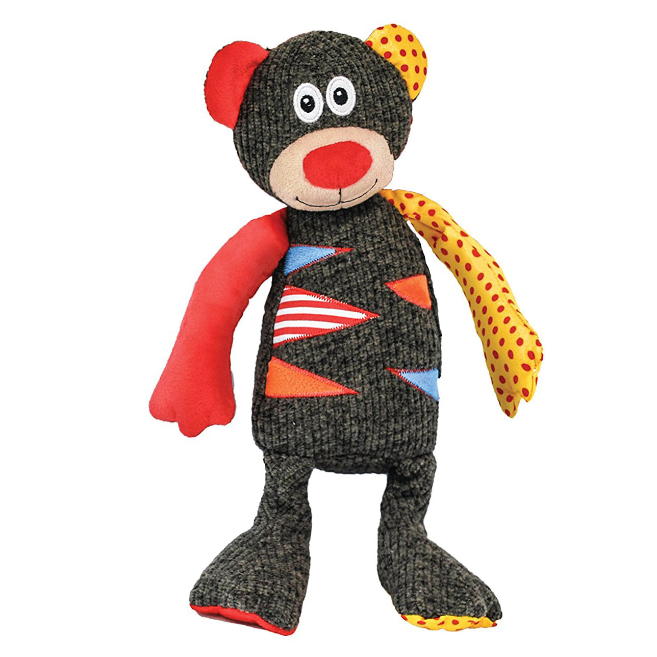 cartoon dog toy kong Patches Bear Dog Toy