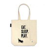 Pug Tote Bag "99 Problems but a bed ain't one"