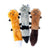 Skinny Peltz Animal Dog Toys 3-Pack (Small)