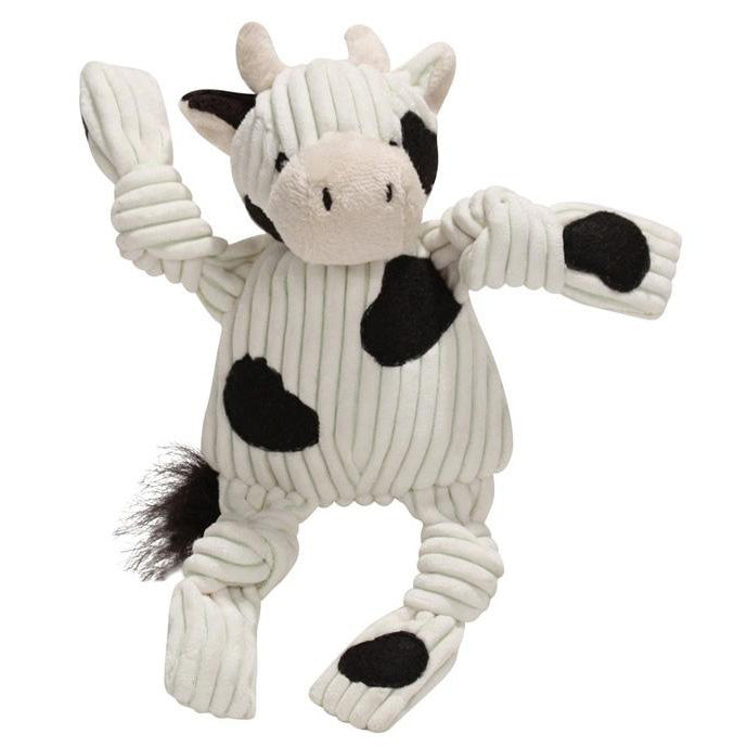 Corduroy Mini Cow Dog Toy
