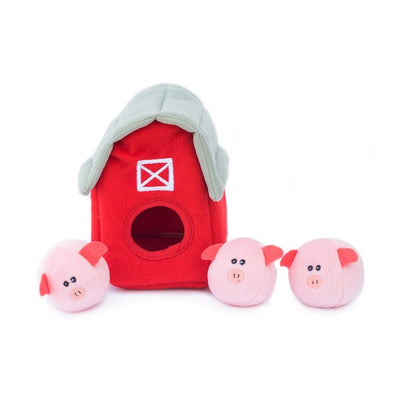 Barn & Piggies Puzzle Dog Toy