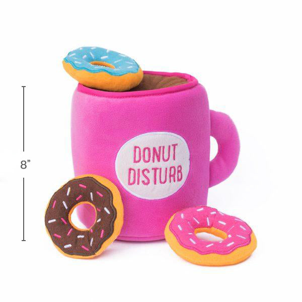 Coffee & Donuts Puzzle Dog Toy