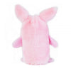 Pink Squeakie Bunny Dog Toy