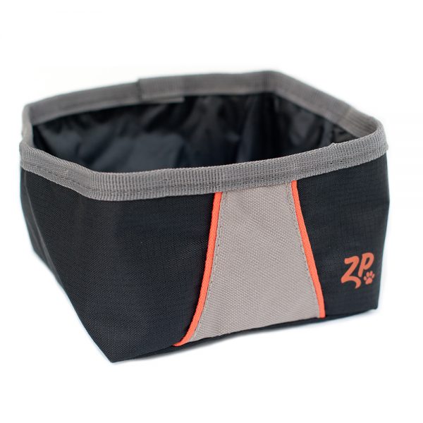 Pet Travel Bowl in Volcano Black