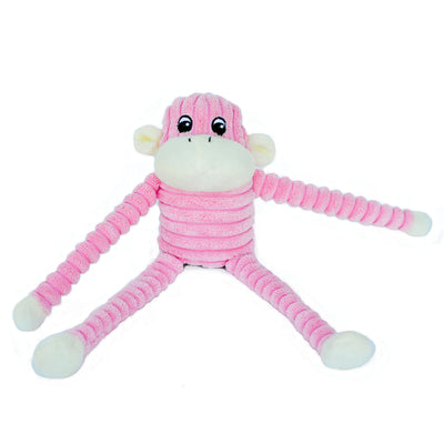 Spencer Monkey Pink Dog Toy, Small